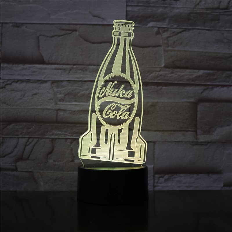 LED Video Lamp Nuka Cola Color Changing USB Night Light