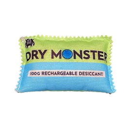Dry Monster 100g Rechargeable Desiccant 3 Pack - Ultimate Moisture Absorbing Bags | Rechargeable Silica | Protects Valuables from Rust, Corrosion & Humidity | Easy to Use & Rechargeable