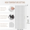 Vatge Accordion Door Curtains for Closet, Laundry Room Curtain for