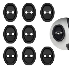 Set of 4 for Mazda by Samurai Produce Mazda Car Door Striker Cover Easy Installation Metallic