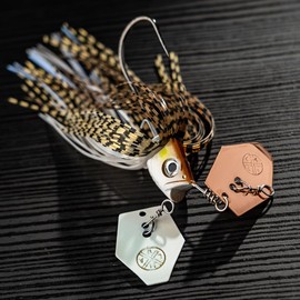 LMAB Chatterbait Multi Vibe 2.0 - Hook Size 1/0 & 5/0 - Artificial Bait for Predator Fishing, Chatterbait Pike, Pike Bait, Perch Bait, Fishing Lure Pike, Chatterbaits (Ayu, 1/0-10 grams)