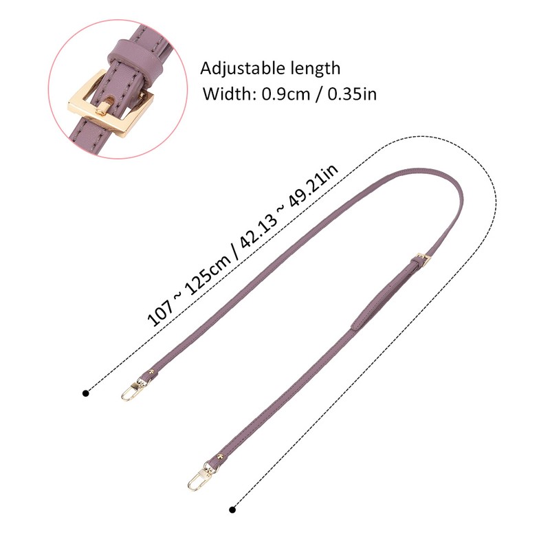 Bag Strap Leather Handbag Shoulder Adjustable Belt Replacement Part Bag