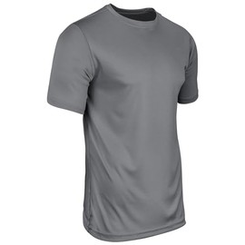Champro Vision Lightweight Polyester T-Shirt Jersey, Adult 2X-Large, Charcoal