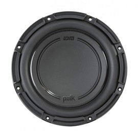 Polk Audio DB1042 SVC - DB+ Series 10" Shallow Subwoofer for Marine/Car Sound System, 30Hz-200Hz Frequency Response, Single 4-Ohm Voice Coils & Polypropylene Woofer Cone