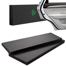 Spurtar Garage Wall Protector for Car Door, 2 Pack EVA Foam Car Door Bumper Guard, Self Adhesive Garage Wall Guard Padding for Parking Protection, 15.7 x 5.9 x 0.75 in