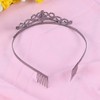 ROSENICE Bridal Tiara, Wedding Crown with Hair Comb Clips, Heart