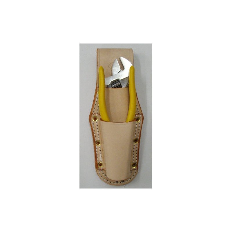 Kozuchi SP-03 Nume Leather Pliers Holder, 2 Tiers, Double Sewn,