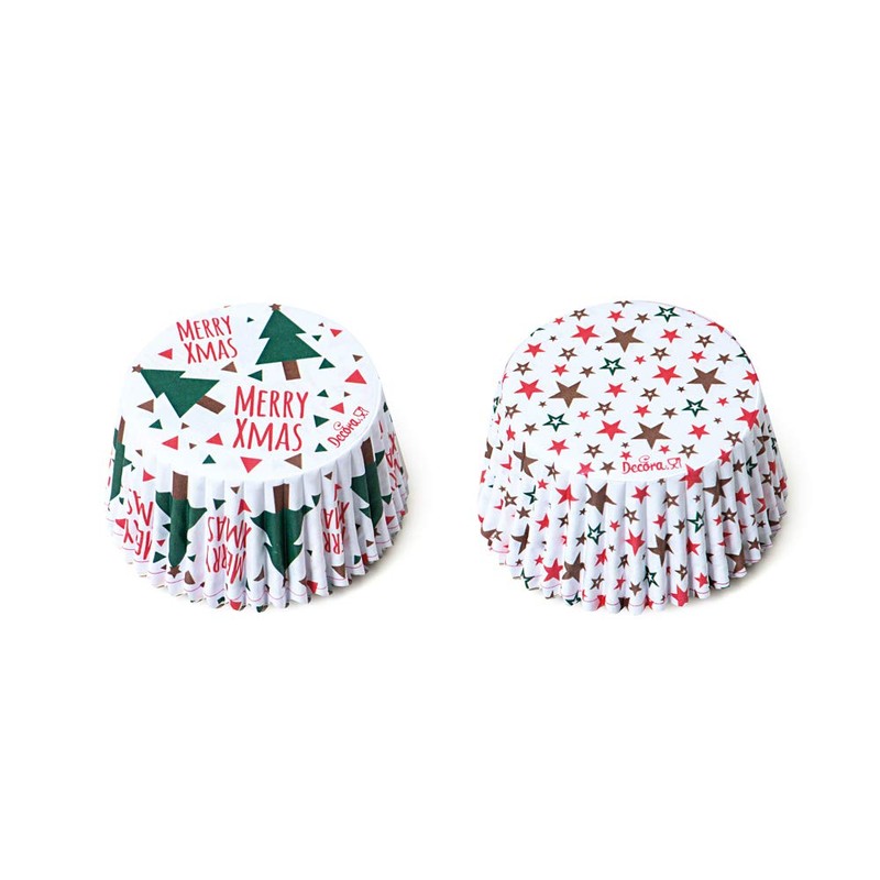 DECORA, 0339872 Muffin Cases Convenient for Baking, Presenting and Gifting