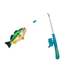 Maruka 198779 Super Realistic Bullbul Fishing Toy Action Game, For Ages 6 and Up