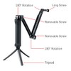 FitStill Waterproof 3 Way Tripod for Go Pro Hero 12/11/10/9/8/7/6/5/4