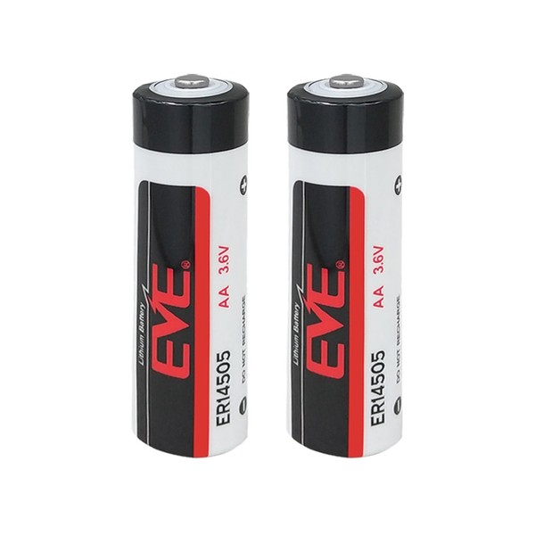 STEPMAX (2 Pack ER14505 3.6V Lithium Battery AA Size 2700mAh