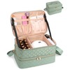 Ethereal Nail Polish Organizer Case Holds 50+ Bottles(15ml/0.5fl.oz) and Nail