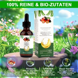 Bio Batana Öl für Haare,60ml Bio Batana Öl für Haarwachstum,Batana Oil Organic for Hair Growth Feuchtigkeitsspendendes und reparierendes Haaröl für trockenes, strapaziertes Haar