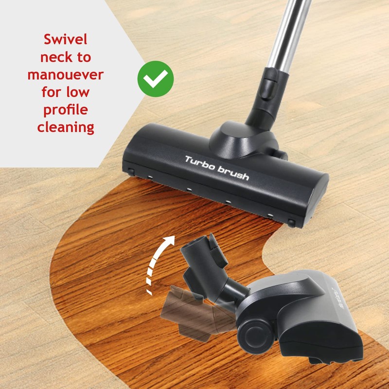 Spares2go Turbo Brush Head Floor Tool compatible with Miele Vacuum