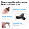 2 Pieces Dishwasher Washing Machine Drain Adapter, 3 Way Y