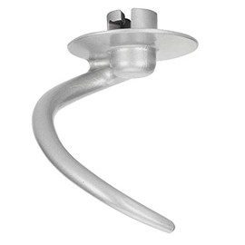 Aucma Stand Mixer Dough Hook, Electrophoresis Hook for Aucma 6.5QT Stand Mixer SM-1518N, Upgraded Version with Shield and Dishwasher Safe