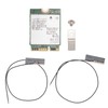 WiFi 7 Card 2.4G 574Mbps 5G 2400Mbps 6G 5800Mbps BT