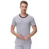 INK+IVY Men Sleepwear Pajama Top Crewneck T-Shirt, Soft Sueded Jersey