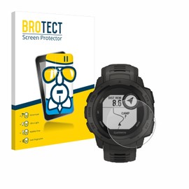 BROTECT Protective Glass for Garmin Instinct Tactical Edition Protective Film Tempered Glass [Extremely Scratch-Resistant 9H, Anti-Fingerprint, Ultra Transparent]