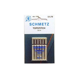 Euro-Notions Topstitch Machine Needles-Size 12/80 5/Pkg