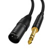 CableCreation 6 pies TRS 6,35 mm (1/4 Pulgadas) Macho a