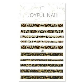 Leopard Print Nail Sticker 501 / 호피 네일스티커 501