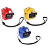 Goktvai 3pcs Handheld Clicker Counters, 4 Digit Pitch Tally Counter