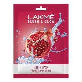 Lakme Blush & Glow Pomegranate Sheet Mask, 20 ml