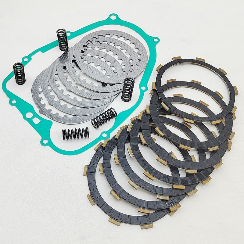 BIGLKNM Clutch Kit Friction Plates & Heavy Duty Springs Gasket