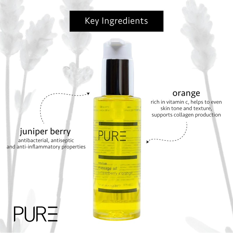 Revive Body Oil from PURE Spa Skincare 100ml - Juniper