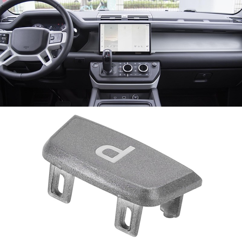 Micro Traders 1pc Gear Shift Lever Parking Button Cover Trim