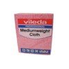 Vileda VIL04871 106400 Medium Weight Cloth, Red (Pack of 10)