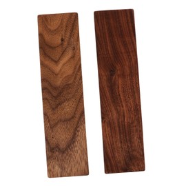 TOPPERFUN Pack of 2 Wooden Block Made of Black Walnut Wood Carving Set Carving Wood Blocks Wood Carving Blocks for Beginners Wood Blocks for Crafts Carving Wood Wood Carving Block