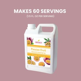 Bossen Concentrated Syrup_5.5 lb (Passion Fruit)