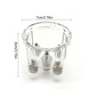 Car Distributor Cap Plastic Distributor Cover AC905504 Replacement for Bug