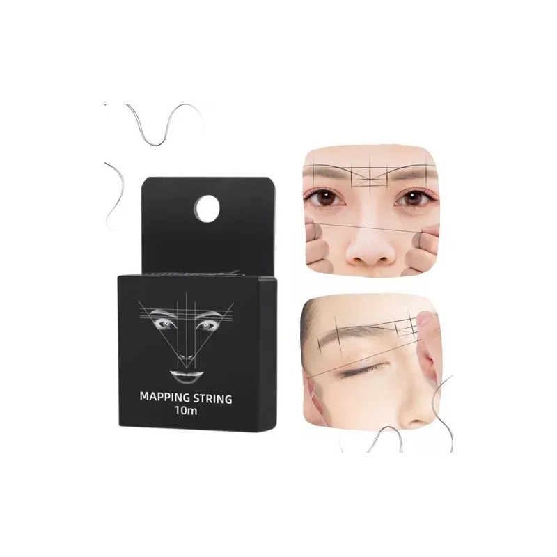 Papel Osmótico + Hilo Entintado Microblading Cejas Pack 4pz