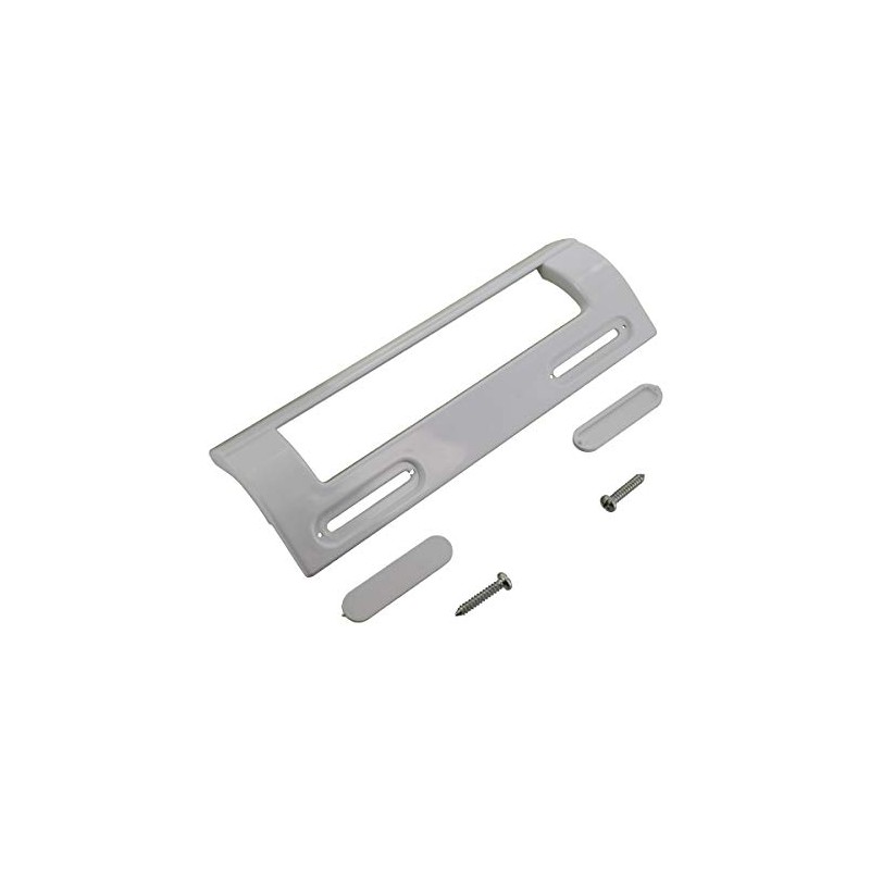 Paxanpax PRF016 Universal Rectangular White Plastic Fridge Freezer Grab Handle