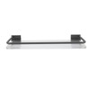30cm Bathroom Wall Mounted Shelf Space Aluminum Acrylic Towel Rack