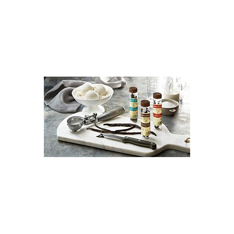 Nielsen-Massey Mexican Vanilla Beans for Baking and Cooking, 2-Bean Vial