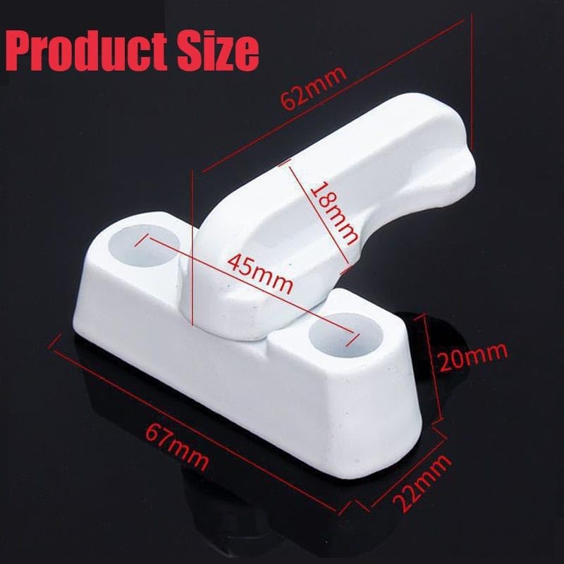 PAIKIUU 2 Pack Sash Jammer Door Jammer Window Security Locks