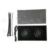 GPU Backplate Cooler, Aluminum Alloy Graphics Card Backplane Heatsink, 4