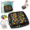 Intellectual Chess Board Rainbow Ball, Ball Removal Chess Board, Rainbow
