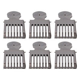 TopHomer 6Pcs Beekeeping Queen Bee Cage Get Clips, Stainless Steel Beekeeper Getting Tool Beekeeping Equipment