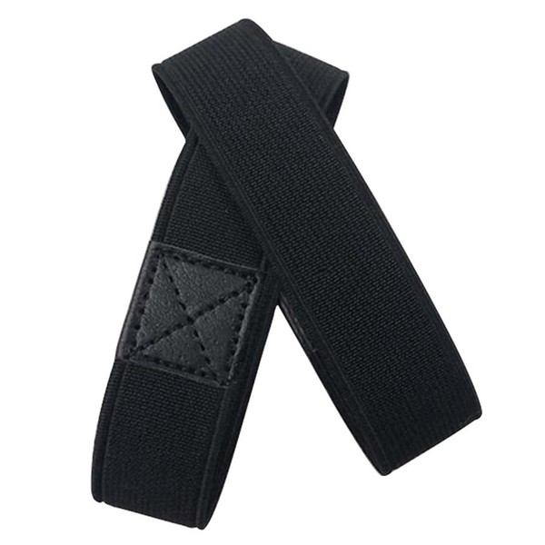 ZEALMAX 1 Pair Elastic Shoe Laces, Removable Stretchy PU Leather