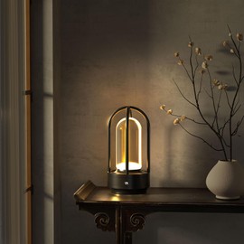 Indirect Lighting, Stylish, Stand, 3,000 mAh, Table Lamp, Cordless, Yokatta, Touch Control, 3 Color Modes, Night Light, Desk Light, Eye-friendly, Stepless Dimming, Interior, Stylish, Bedside Lamp