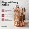 360 Rotating Makeup Organizer - Adjustable Shelf Height and Fully