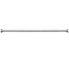 Moen Straight Adjustable Mounted Shower Curtain Rod for Bathroom, Brushed
