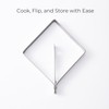 Square Egg Mold for Griddle – Stainless Steel Square Egg