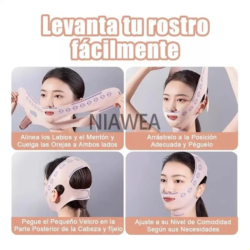 Fs 2 Mascarillas V Para Afinar El Rostro Al Dormir