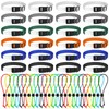 Lineshading 49 Pcs Laundry Strap Sock Clips Set Includes 24